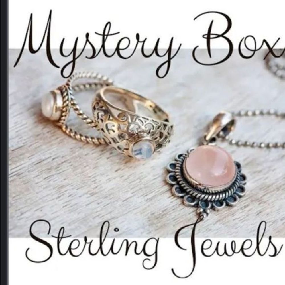5 Piece 925 Sterling Silver Mystery Jewelry Bag! ALL STAMPED 925 - Picture 1 of 1